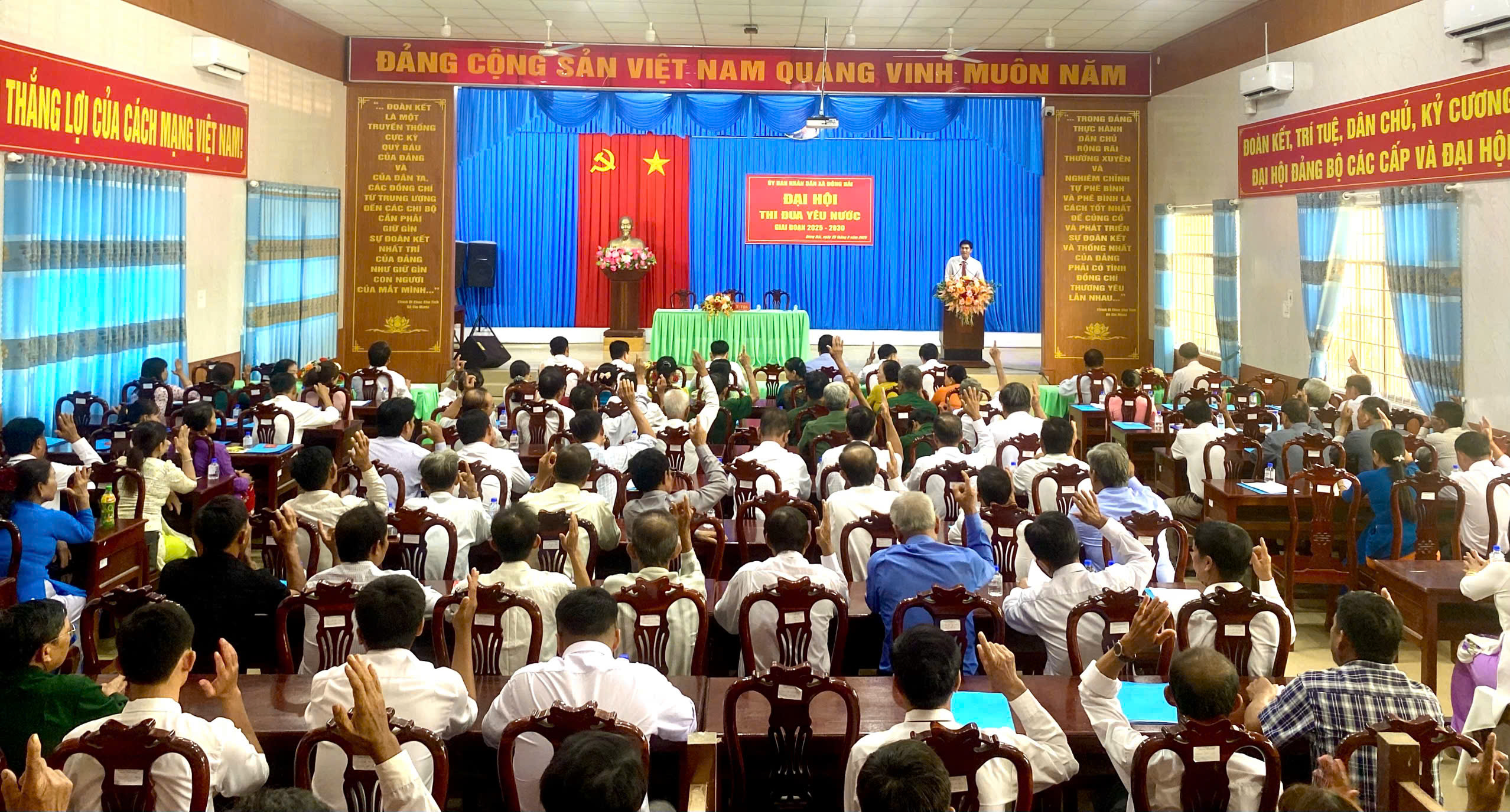 Xã Đông Hải tổ chức Tổng kết phong trào thi đua yêu nước 5 năm 2021 – 2025 và phương hướng nhiệm vụ giai đoạn 2026 – 2030