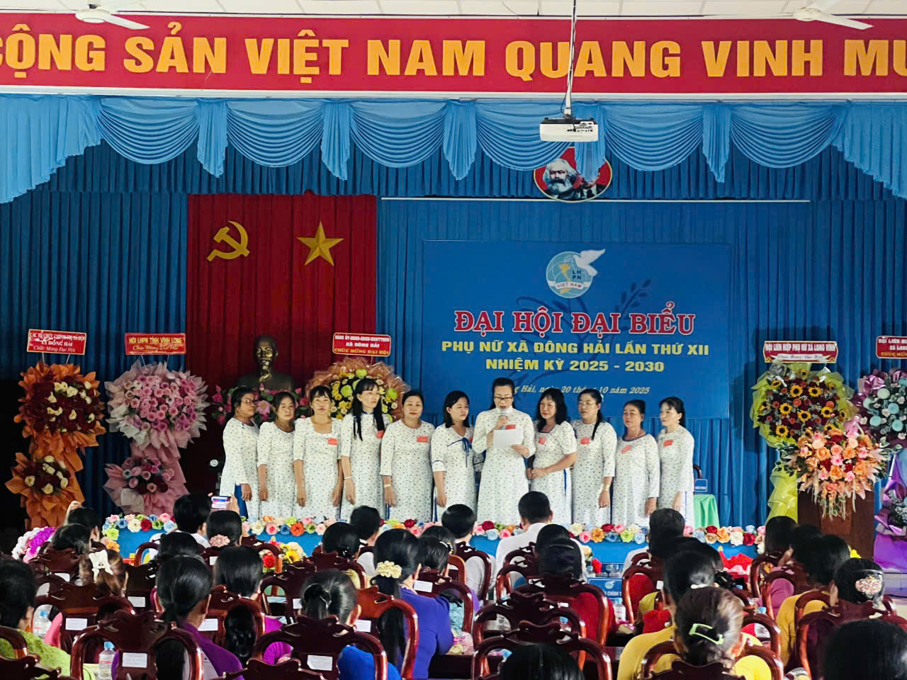 xã Đông Hải tổ chức Đại hội Đại biểu Phụ nữ xã lần thứ XII, nhiệm kỳ 2025 – 2030